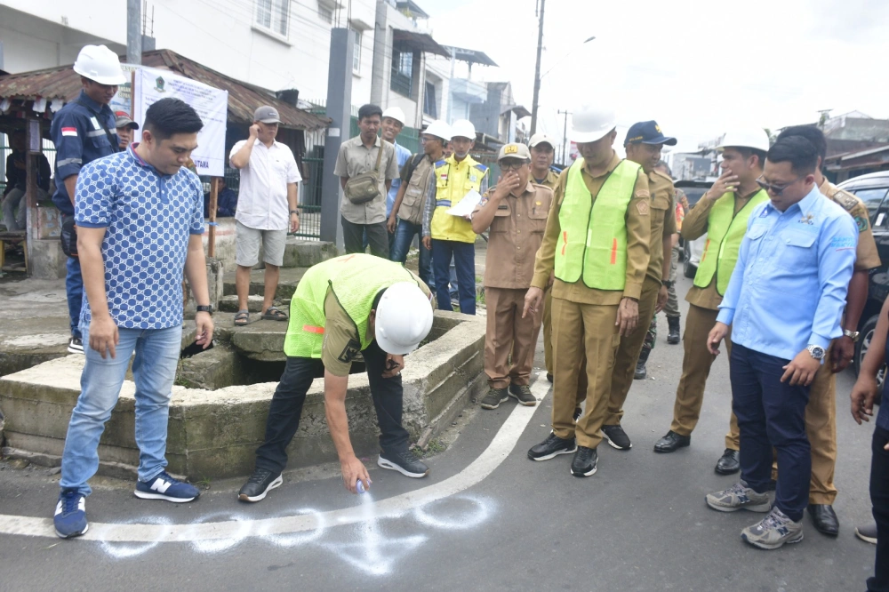 Ketua DPRD Rejang Lebong, Juliansyah Yayan melaksanakan titik nol