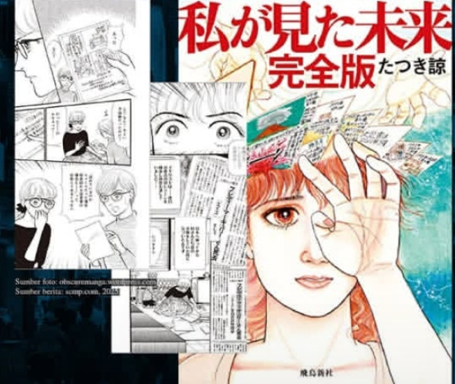 Manga Jepang The Future I Shaw bikin heboh setelah meramalkan bencana besar di Jepang. [Instagram]