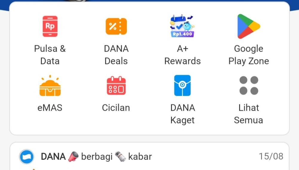 Sejumlah Fitur Aplikasi DANA Premium yang bisa digunakan untuk kebutuhan berbagai transaksi