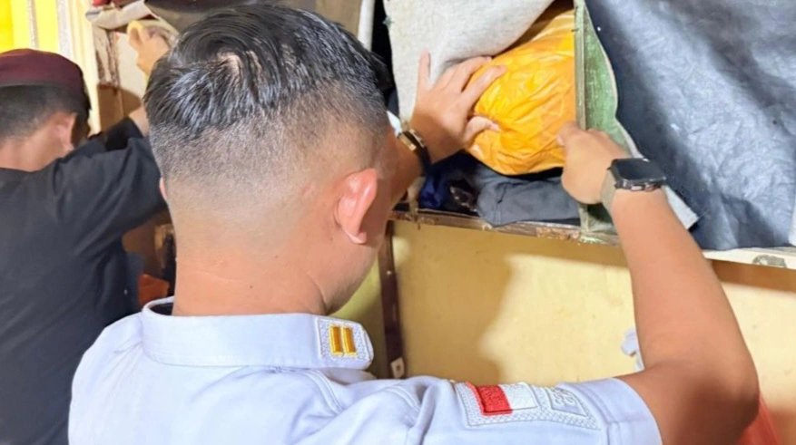 Petugas Lapas Curup Razia Dadakan ke Blok Hunian