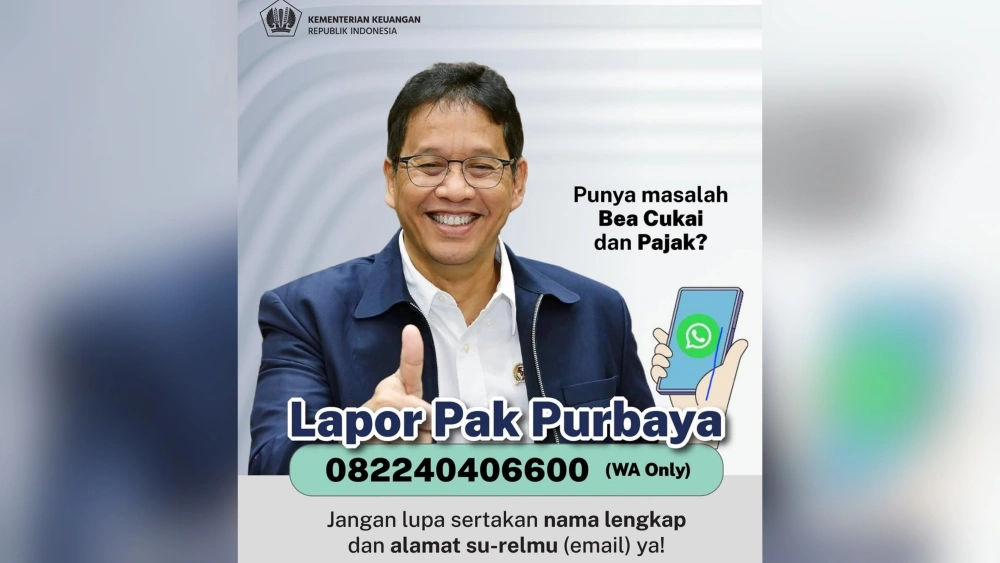 Punya Keluhan, Lapor Pak Purbaya ke Nomor WhatApps Ini