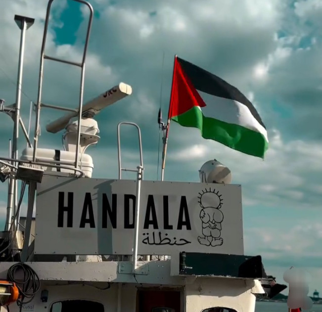 Madleen Gagal, Kini Handala yang Nekat Berlayar Tembus Blokade Israel: Demi Anak-anak Palestina