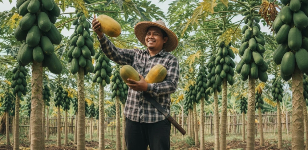 Mengonsumsi buah pepaya mampu menutrisi kulit