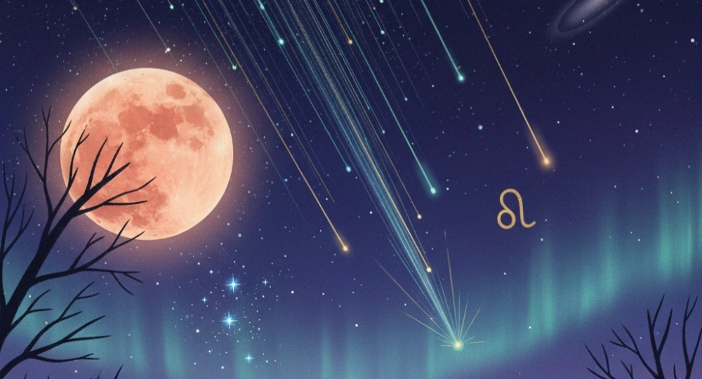 Ilustrasi fenomena langit November