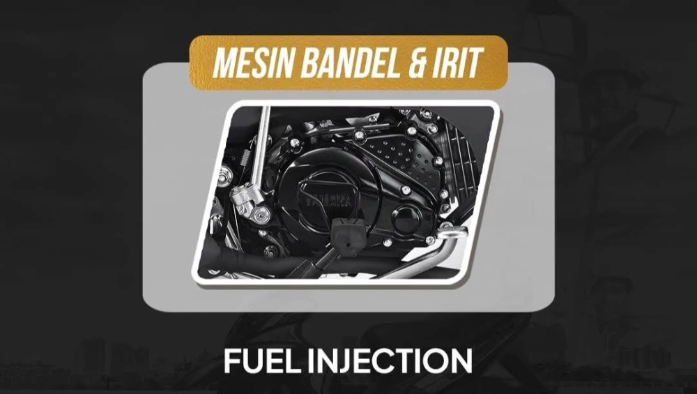 Mesin Yamaha Vega Force bandel. (Instagram)