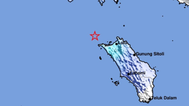 Gempa Magnitudo 4,6 Guncang Nias Utara, Begini Analisis BMKG