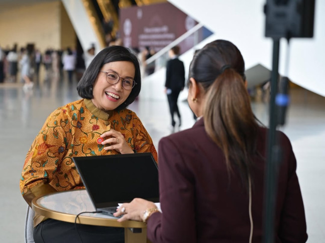 Menkeu Sri Mulyani. [Instagram]