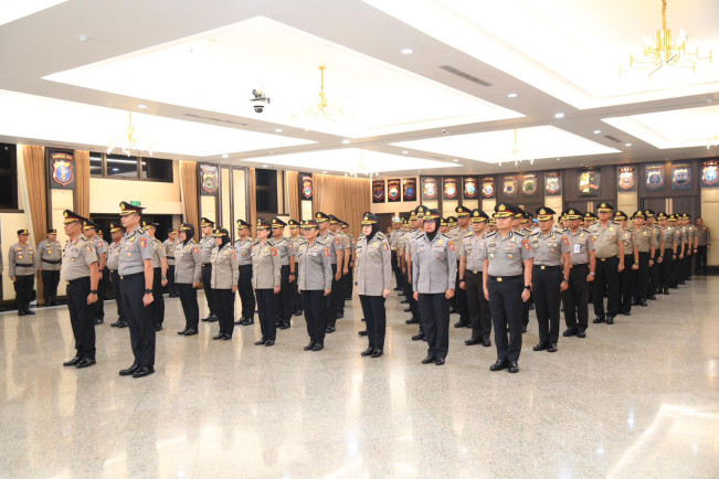 Polri Gelar Korps Raport Kenaikan Pangkat 3 Perwira Tinggi, Ini Nama-namanya