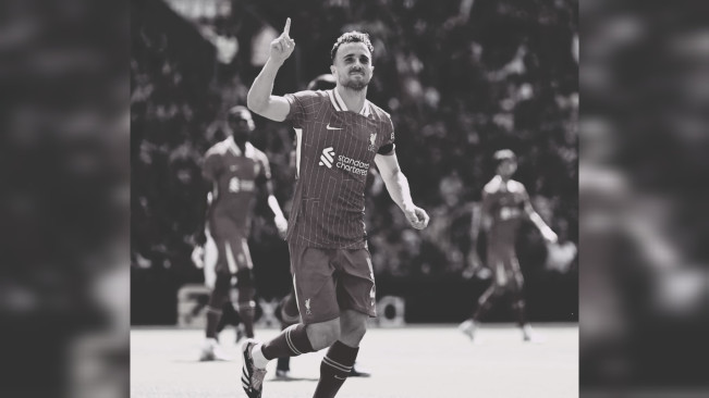 Diogo Jota penyerang Liverpool meninggal kecelakaan. [Instagram]