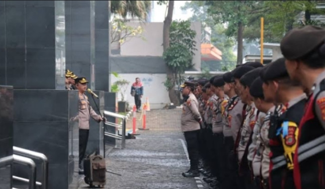 Jelang Sidang Putusan Hasto Kristiyanto Siang Nanti, 1.658 Polisi Disiagakan