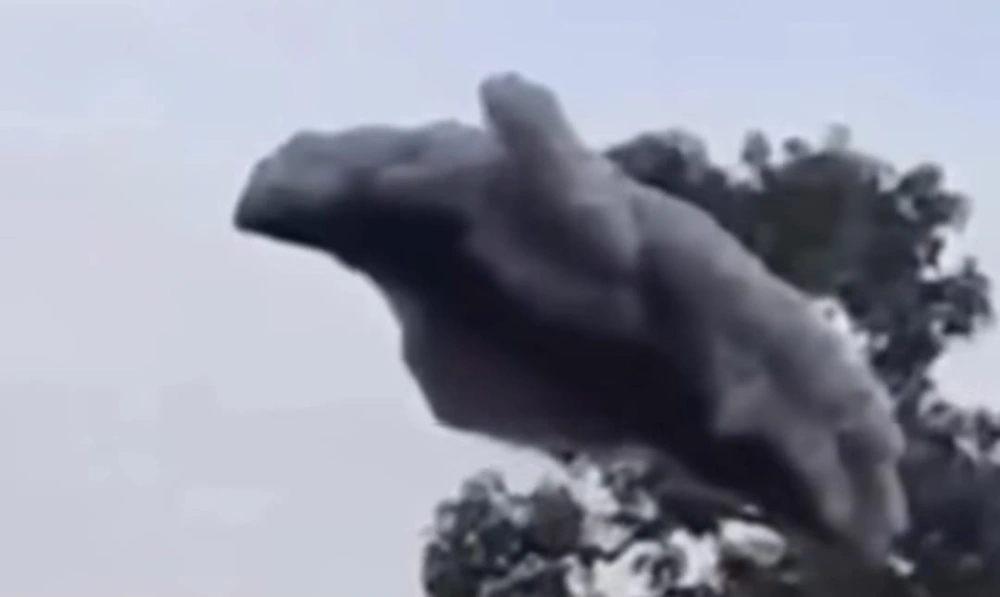 'Awan hitam' memiliki bau tak sedap. [Instagram @fakta.indo]