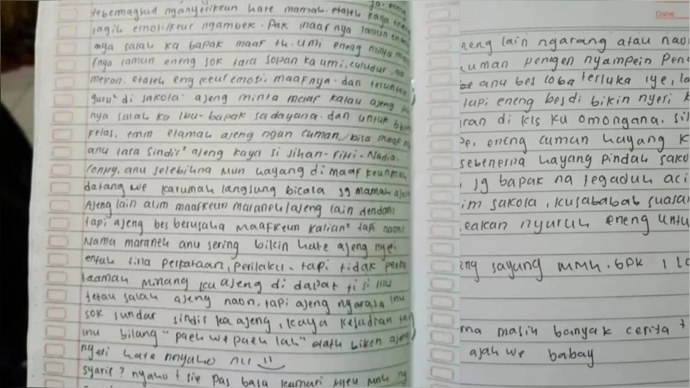 Begini Sosok Siswi MTsN di Sukabumi yang Akhiri Hidup karena Bully