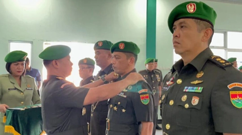 Sertijab Komandan Kodim 0409/Rejang Lebong. [Istimewa]