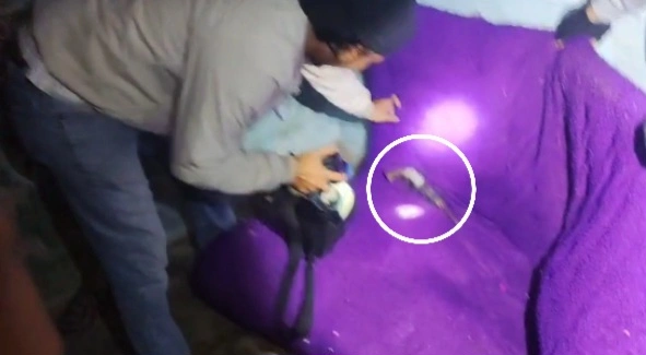 Polisi di Rejang Lebong menemukan barang bukti berupa senjata api rakitan milik pelaku. [Dok. Polsek PUT]