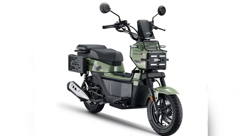 Skuter Unik Honda Square X125, Cocok untuk Camping dan Touring