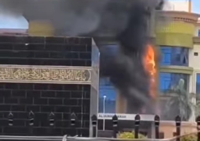 Asrama Haji Medan Kebakaran, Api 'Lahap' Gedung Madinatul Al Munawwarah