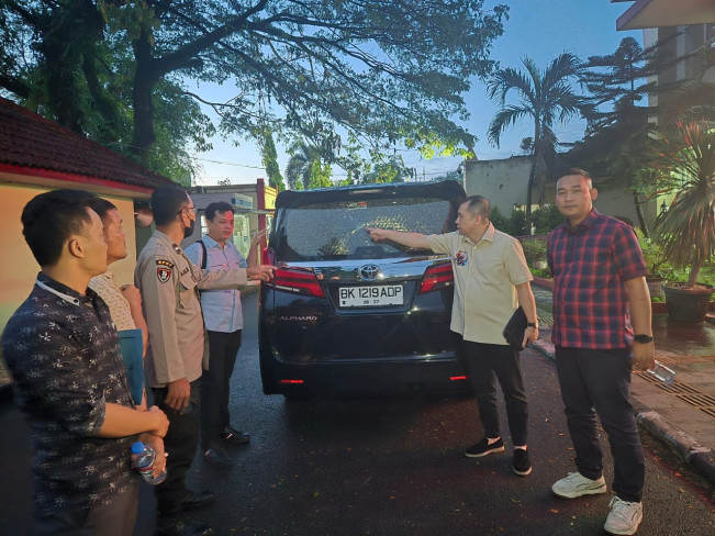 Mobil Anggota DPRD Dilempar OTK, LBH Medan Desak Polda Sumut Tangkap Pelaku
