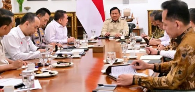 Prabowo Mendadak Panggil Kapolri hingga Mentan: Seskab Ungkap Alasannya