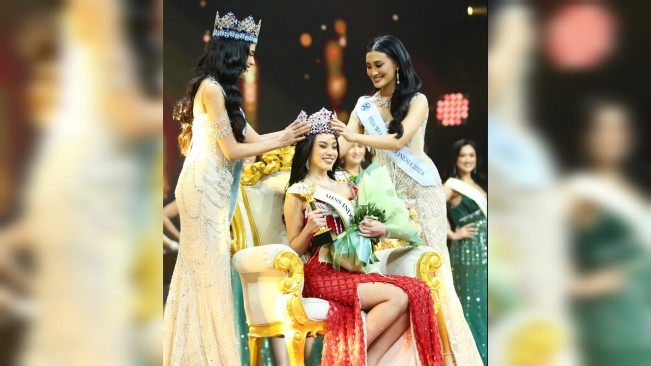 Audrey Bianca pemenang Miss Indonesia 2025. [Instagram]