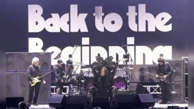Konser perpisahan Black Sabbath dan Ozzy Osbourne. [Instagram] 