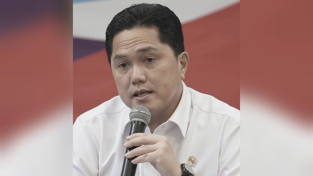 Ketua PSSI, Erick Thohir. [Instagran @erickthohir]