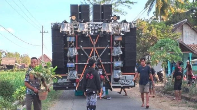 Sound horeg. [Dok MUI Jatim]
