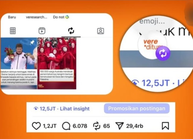 Instagram Keluarkan Fitur Repost, Begini Cara Menggunakan Tanpa Aplikasi Tambahan