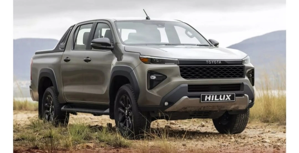 Toyota Hilux punya desain super gagah. [Instagram]