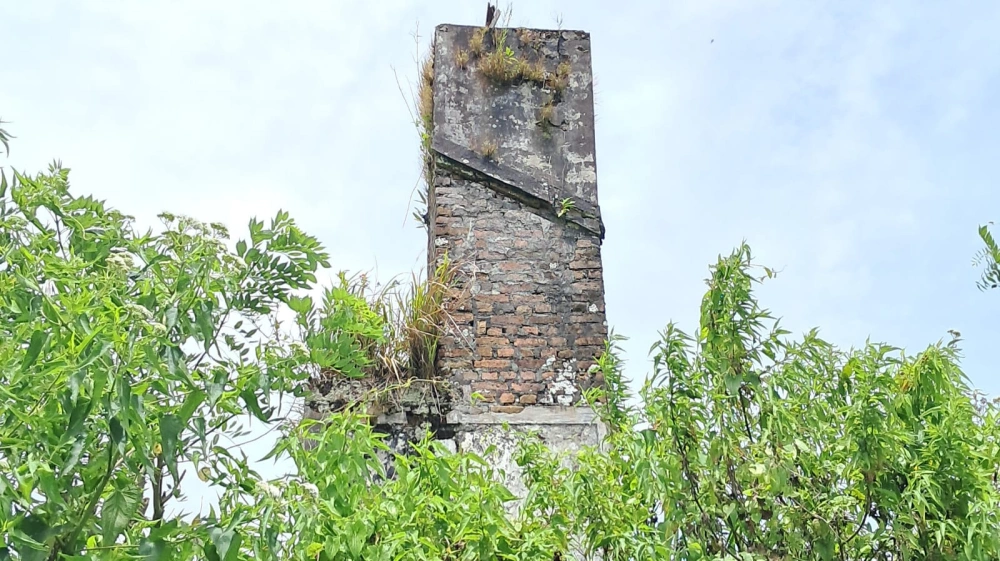 Cerobong asap peninggalan Belanda di Rejang Lebong. [Habibi Ifriansyah/ FTNews.co.id]