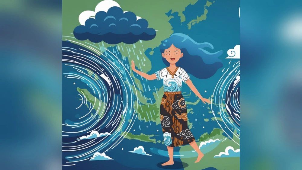 Ilustrasi La Nina. [Gemini]