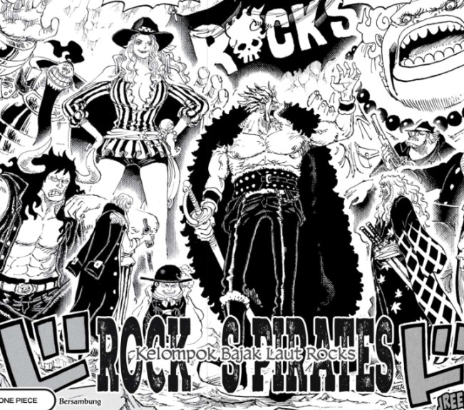 Link Baca Spoiler Manga One Piece 1157: Sosok Imposter di Kru Bajak Laut Rocks