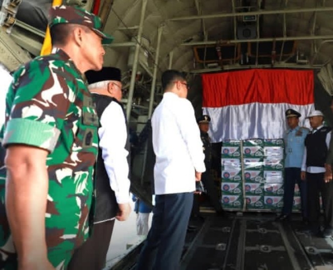 Peringati HUT Kemerdekaan, RI Salurkan Bantuan 800 Ton Logistik untuk Palestina