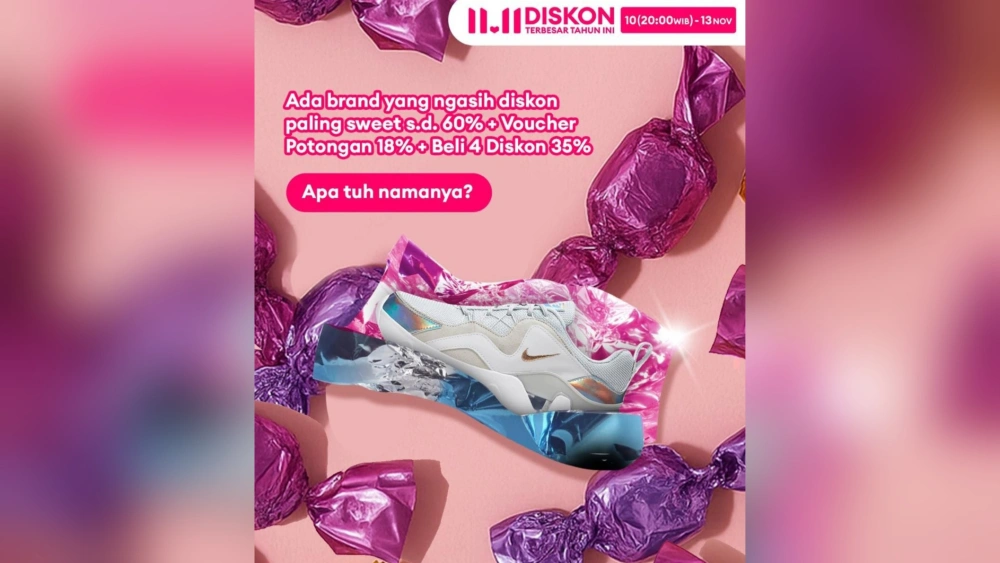 Diskon Lazada 11.11 yang masih berlangsung hingga 13 November 2025. [Instagram @lazada_id]