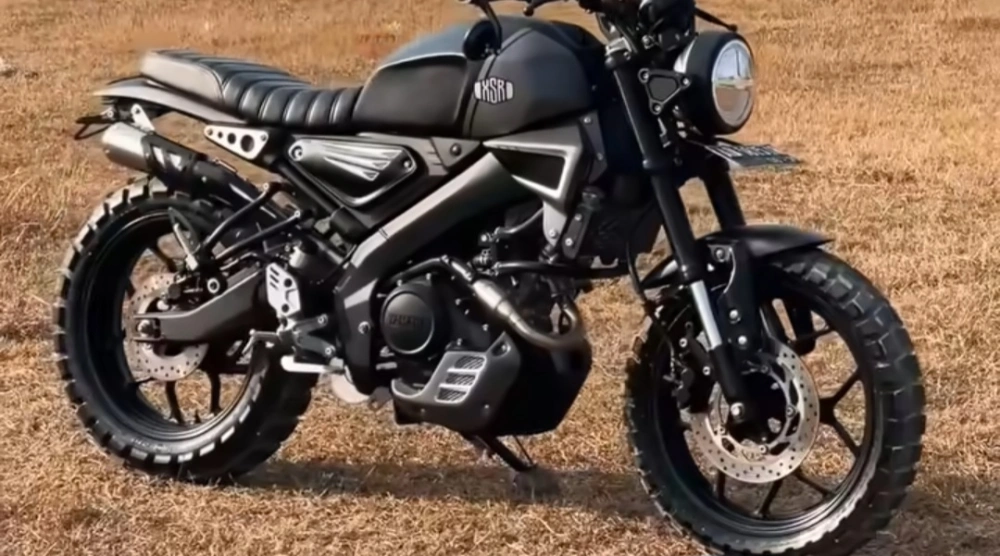 Yamaha XSR155 bergaya Retro. [Instagram]