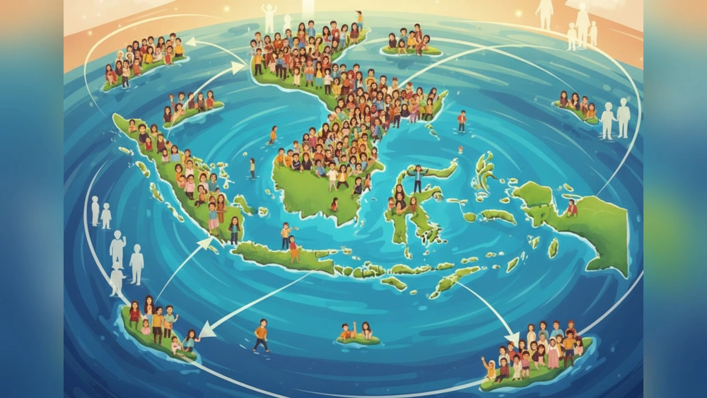 Jumlah Penduduk Indonesia Meningkat, Berapa Saat Ini ?