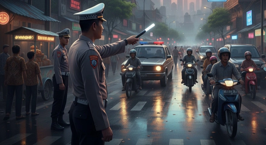 Tilang Manual Sudah Aktif Lagi, Polisi Sudah Tilang 639 Ribu Lebih Pengendara