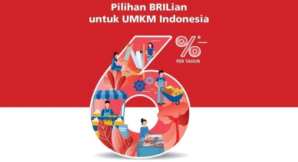 Bunga KUR BRI. [Instagram]