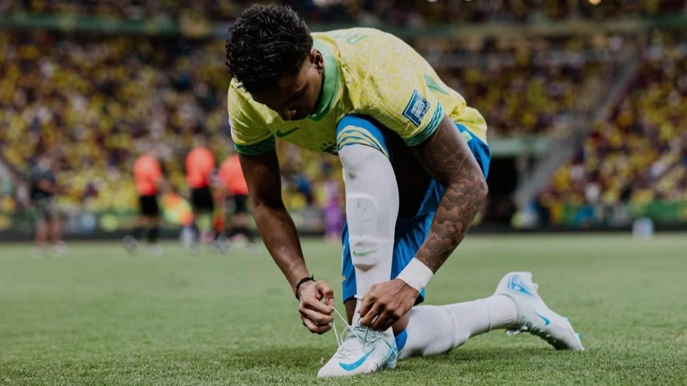 Rodrygo mode Timnas Brasil. [Instagram]