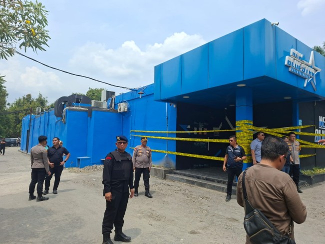 Jadi Sarang Narkoba, Diskotek New Bluestar Disegel Polisi