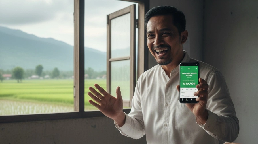 Ilustrasi guru saat TPG cair dan masuk rekening. [Gemini]