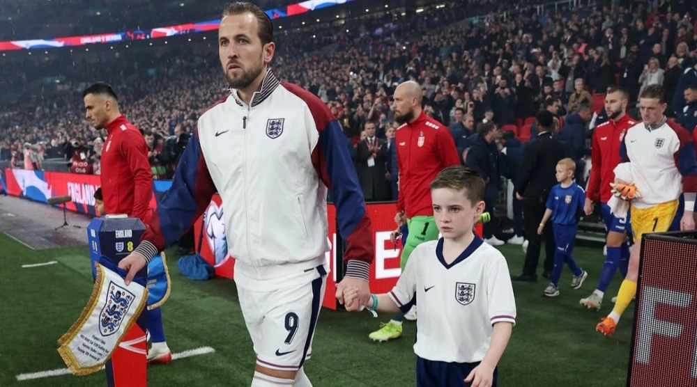 Kapten Timnas Inggris, Harry Kane. [Instagram]