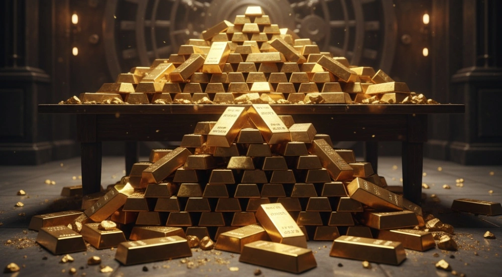 Ilustrasi Emas Batangan. [Gemini]