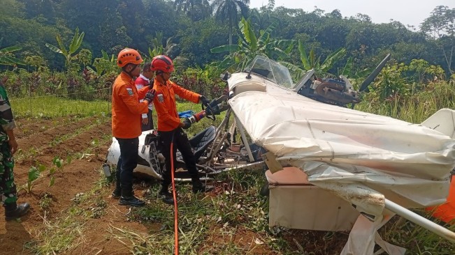 TNI AU Sebut Pesawat Latih yang Jatuh Kondisinya Baik, Penyebabnya Masih Diselidiki