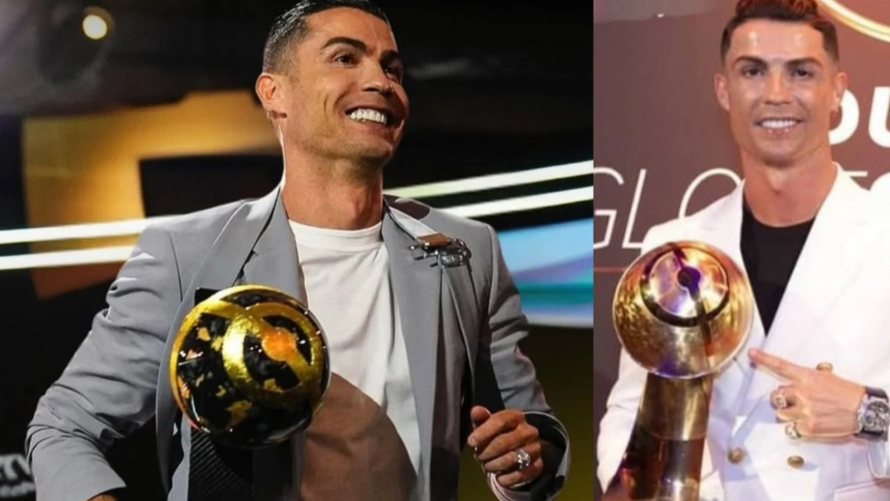 Ronaldo beberapa kali memenangkan Dubai d'Or. [Instagram]