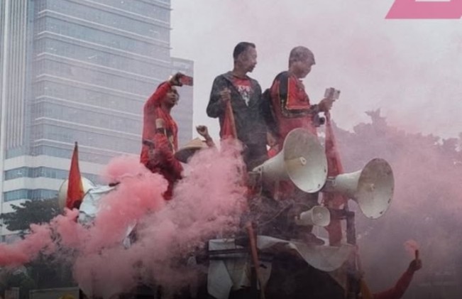 Demo Besar Buruh Hari Ini, 28 Agustus 2025: Simak Rute yang Akan Dilalui Massa