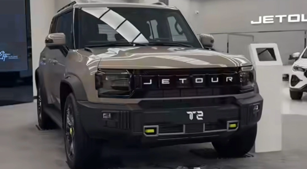 Jetour T2 memiliki desain body modern dengan struktur rangka tangguh. [Instagram]