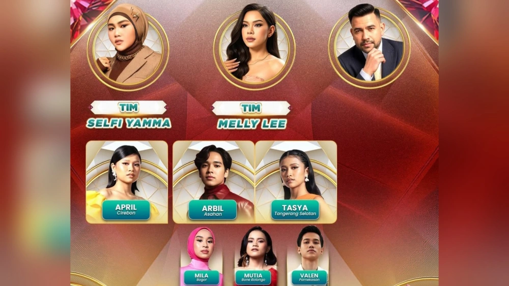 Finalis Top 6 Dangdut Academy (DA) 7. [Instagram]