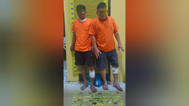 Polisi Tembak Pengedar 10 Kg Sabu di Jalan Medan-Banda Aceh