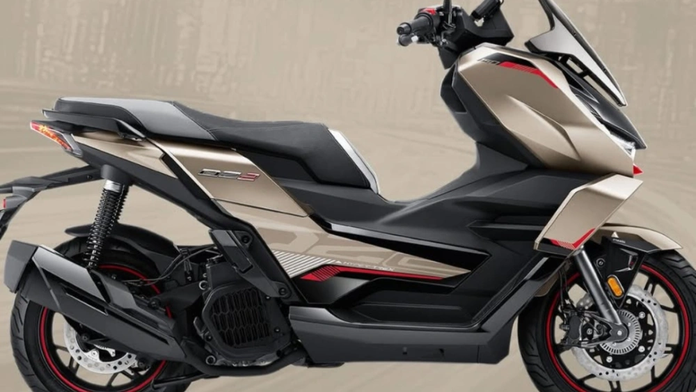 Desain GPX DZ2 mengusung garis bodi tajam dan proporsi ringkas sehingga mudah dikendalikan di jalan kota. [Instagram]
