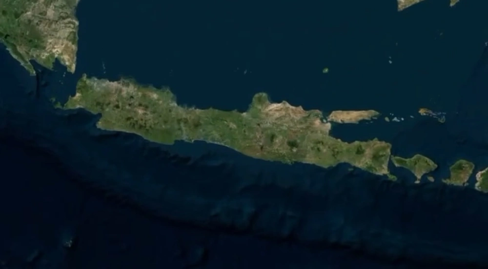 Peta Pulau Jawa Tengah. [Instagram]